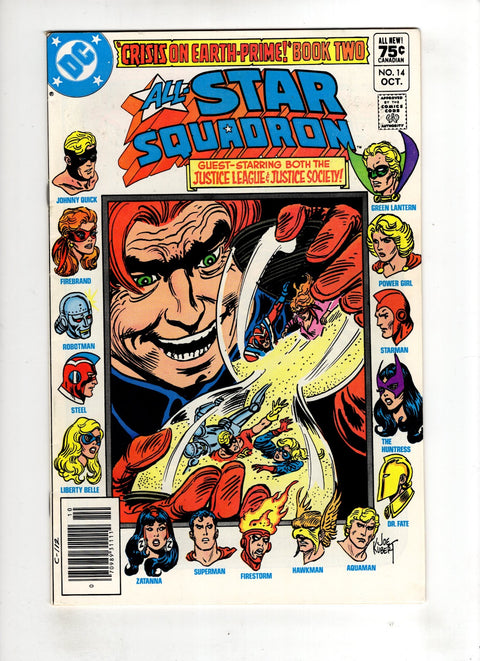 All-Star Squadron #14 (1982) Canadian Price Variant  Canadian Price Variant  Buy & Sell Comics Online Comic Shop Toronto Canada