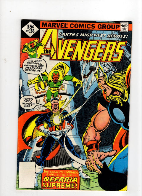 The Avengers, Vol. 1 #166 (1977)      Buy & Sell Comics Online Comic Shop Toronto Canada