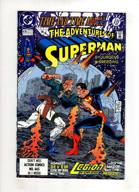 The Adventures of Superman, Vol. 1 #478 (Cvr A) (1991)  A   Buy & Sell Comics Online Comic Shop Toronto Canada