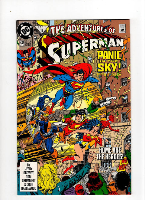The Adventures of Superman, Vol. 1 #489 (1992)      Buy & Sell Comics Online Comic Shop Toronto Canada