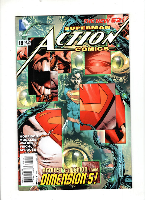 Action Comics, Vol. 2 #18 (Cvr A) (2013) Tony S Daniel  A Tony S Daniel  Buy & Sell Comics Online Comic Shop Toronto Canada