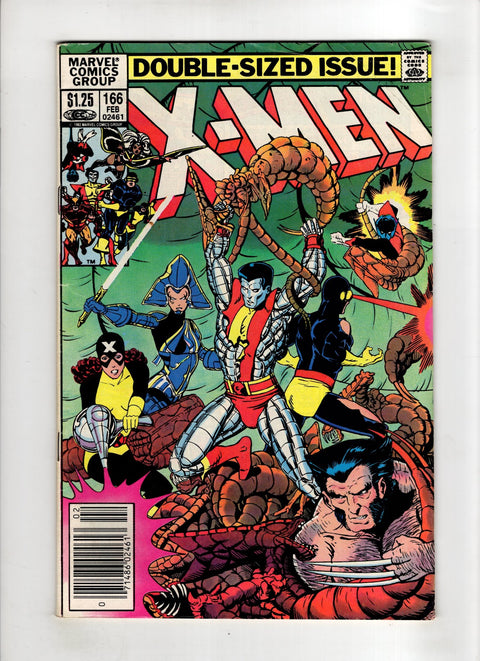 Uncanny X-Men, Vol. 1 #166 (1983) Newsstand Edition  Newsstand Edition  Buy & Sell Comics Online Comic Shop Toronto Canada
