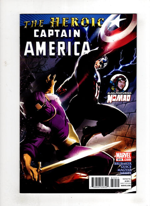 Captain America, Vol. 5 #610 (Cvr A) (2010) Marko Djurdjević  A Marko Djurdjević  Buy & Sell Comics Online Comic Shop Toronto Canada