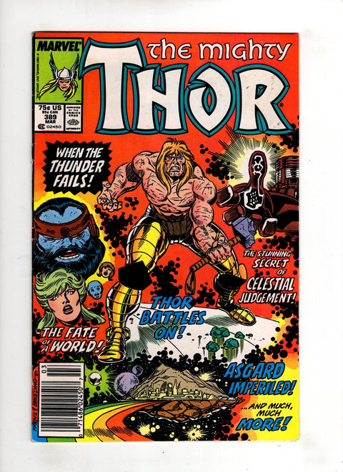 Thor, Vol. 1 #389 (1987) Newsstand Edition  Newsstand Edition  Buy & Sell Comics Online Comic Shop Toronto Canada