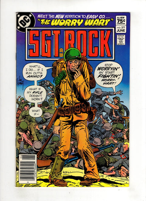 Sgt. Rock, Vol. 1 #377 (1983) Canadian Price Variant  Canadian Price Variant  Buy & Sell Comics Online Comic Shop Toronto Canada