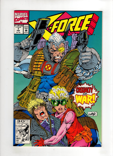 X-Force, Vol. 1 #7 (1991)     Buy & Sell Comics Online Comic Shop Toronto Canada