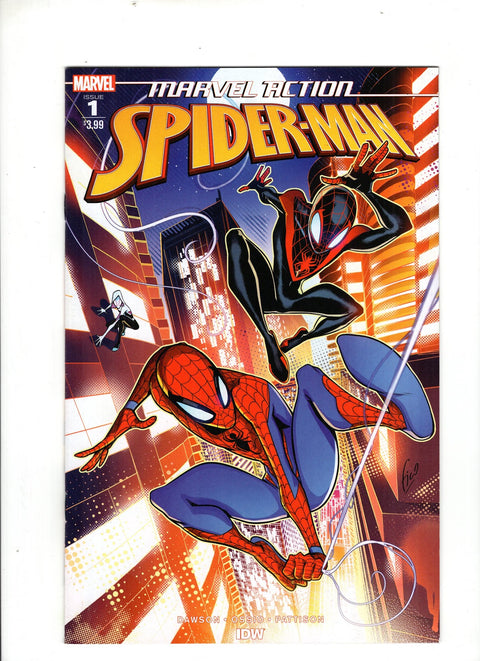 Marvel Action: Spider-Man #1 (Cvr A) (2018) Fico Ossio  A Fico Ossio  Buy & Sell Comics Online Comic Shop Toronto Canada
