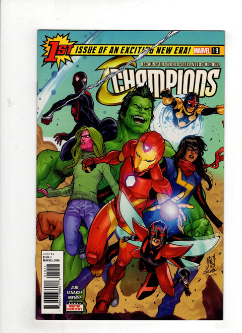 Champions, Vol. 2 (Marvel) #19 (Cvr A) (2018) Stefano Caselli  A Stefano Caselli  Buy & Sell Comics Online Comic Shop Toronto Canada