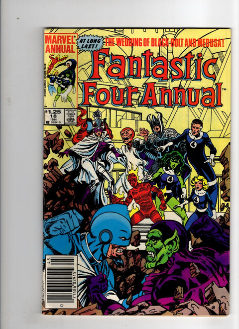 Fantastic Four, Vol. 1 Annual #18 (1984) Newsstand Edition   Newsstand Edition  Buy & Sell Comics Online Comic Shop Toronto Canada