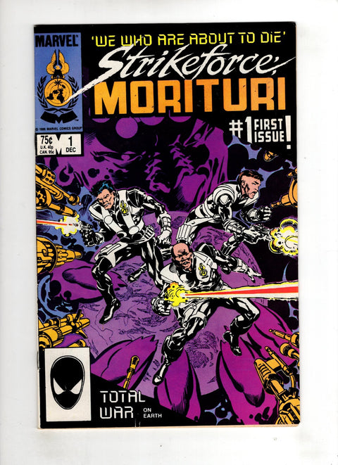 Strikeforce: Morituri #1 (1986)     Buy & Sell Comics Online Comic Shop Toronto Canada