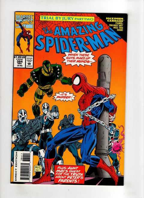 The Amazing Spider-Man, Vol. 1 #384 (1993)     Buy & Sell Comics Online Comic Shop Toronto Canada