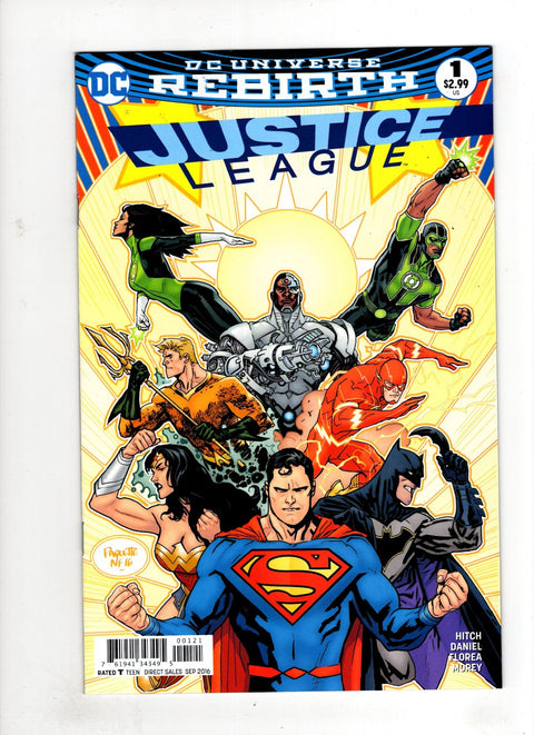 Justice League, Vol. 2 #1 (Cvr B) (2016) Yanick Paquette Variant  B Yanick Paquette Variant  Buy & Sell Comics Online Comic Shop Toronto Canada