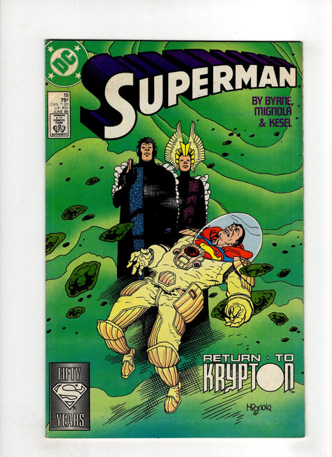 Superman, Vol. 2 #18 (1988)     Buy & Sell Comics Online Comic Shop Toronto Canada
