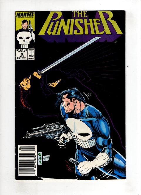 The Punisher, Vol. 2 #9 (1988) Newsstand Edition  Newsstand Edition  Buy & Sell Comics Online Comic Shop Toronto Canada