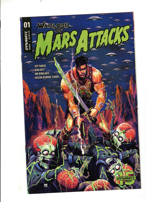 Warlord of Mars Attacks #1 (Cvr B) (2019) Marco D'Alfonso  B Marco D'Alfonso  Buy & Sell Comics Online Comic Shop Toronto Canada