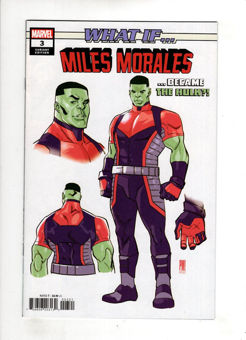 What If...Miles Morales #3 (Cvr B) (2022) Paco Medina Incentive Concept Design Variant (1:10) B Paco Medina Incentive Concept Design Variant (1:10)  Buy & Sell Comics Online Comic Shop Toronto Canada