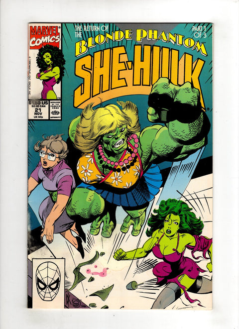 The Sensational She-Hulk, Vol. 1 #21 (1990)     Buy & Sell Comics Online Comic Shop Toronto Canada