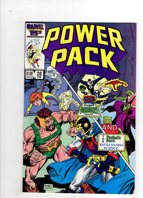 Power Pack, Vol. 1 #28 (1986)      Buy & Sell Comics Online Comic Shop Toronto Canada