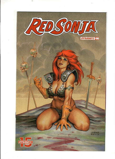 Red Sonja, Vol. 5 (Dynamite Entertainment) #6 (Cvr B) (2019) Joseph Michael Linsner  B Joseph Michael Linsner  Buy & Sell Comics Online Comic Shop Toronto Canada