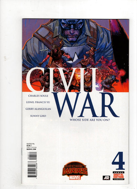 Civil War, Vol. 2 #4 (Cvr A) (2015) Leinil Francis Yu  A Leinil Francis Yu  Buy & Sell Comics Online Comic Shop Toronto Canada
