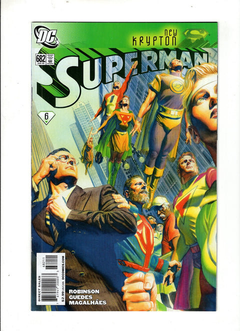 Superman, Vol. 1 #682 (Cvr A) (2008) Alex Ross Cover  A Alex Ross Cover  Buy & Sell Comics Online Comic Shop Toronto Canada