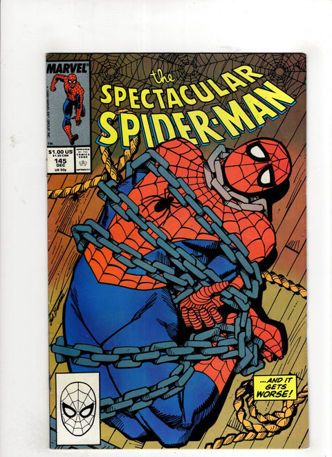 The Spectacular Spider-Man, Vol. 1 #145 (1988)      Buy & Sell Comics Online Comic Shop Toronto Canada
