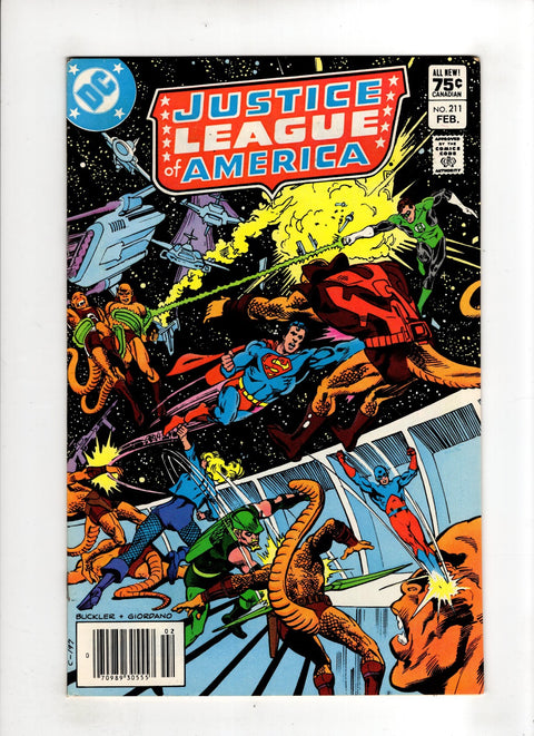 Justice League of America, Vol. 1 #211 (1983) Canadian Price Variant  Canadian Price Variant  Buy & Sell Comics Online Comic Shop Toronto Canada
