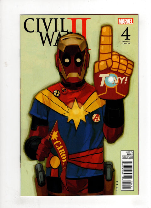 Civil War II #4 (Cvr D) (2016) Phil Noto Character Incentive Variant  D Phil Noto Character Incentive Variant  Buy & Sell Comics Online Comic Shop Toronto Canada