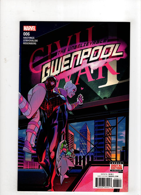 The Unbelievable Gwenpool #6 (Cvr A) (2016) Stacey Lee  A Stacey Lee  Buy & Sell Comics Online Comic Shop Toronto Canada