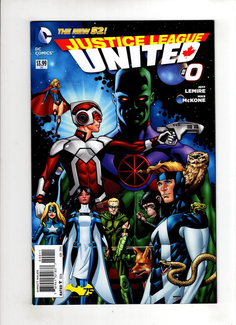 Justice League United #0 (Cvr A) (2014) Mike McKone A Mike McKone  Buy & Sell Comics Online Comic Shop Toronto Canada