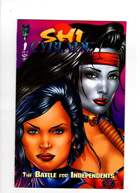 Shi / Cyblade: Battle for Independents #1 (Cvr B) (1995) Faces  B Faces  Buy & Sell Comics Online Comic Shop Toronto Canada