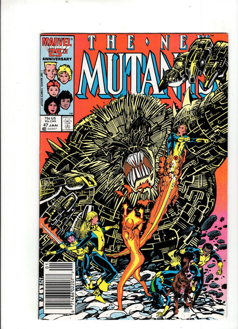 New Mutants, Vol. 1 #47 (1986) Newsstand Edition   Newsstand Edition  Buy & Sell Comics Online Comic Shop Toronto Canada