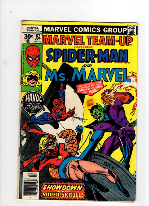 Marvel Team-Up, Vol. 1 #62 (1977) Newsstand Edition   Newsstand Edition  Buy & Sell Comics Online Comic Shop Toronto Canada