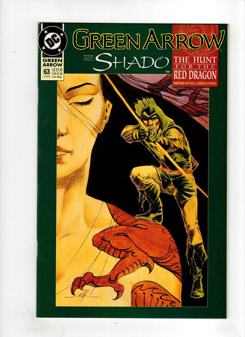 Green Arrow, Vol. 2 #63 (1992)     Buy & Sell Comics Online Comic Shop Toronto Canada
