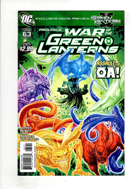 Green Lantern, Vol. 4 #63 (Cvr A) (2011) Gary Frank A Gary Frank  Buy & Sell Comics Online Comic Shop Toronto Canada