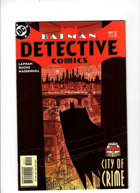 Detective Comics, Vol. 1 #801 (2005)      Buy & Sell Comics Online Comic Shop Toronto Canada