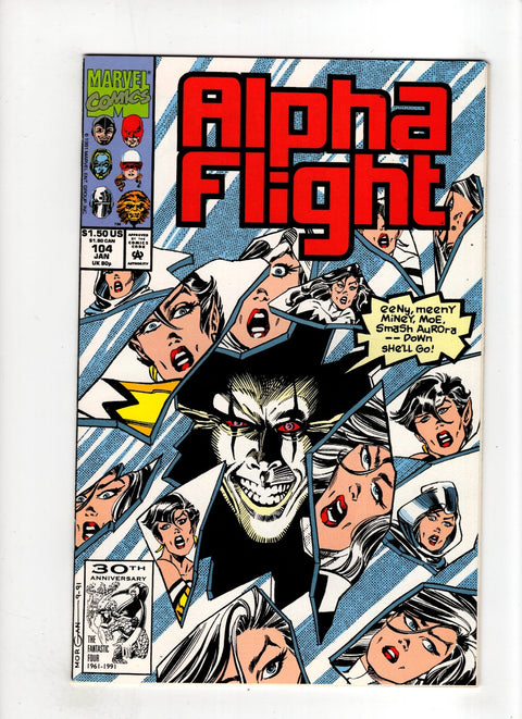 Alpha Flight, Vol. 1 #104 (1991)     Buy & Sell Comics Online Comic Shop Toronto Canada