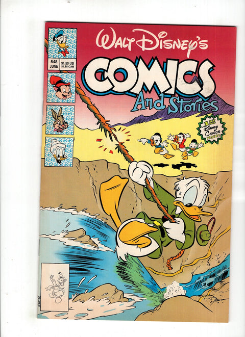 Walt Disney's Comics and Stories #548 (1990)      Buy & Sell Comics Online Comic Shop Toronto Canada