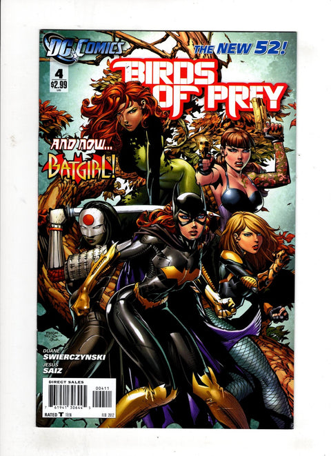 Birds of Prey, Vol. 3 #4 (2011)      Buy & Sell Comics Online Comic Shop Toronto Canada