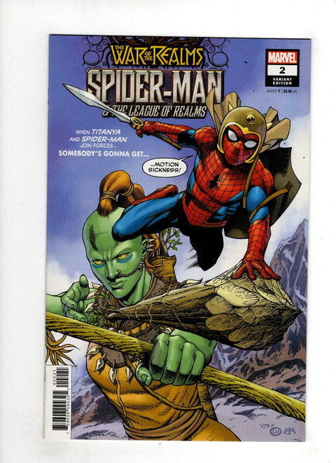 War of the Realms: Spider-Man & the League of Realms #2 (Cvr B) (2019) Variant Lan Medina B Variant Lan Medina  Buy & Sell Comics Online Comic Shop Toronto Canada