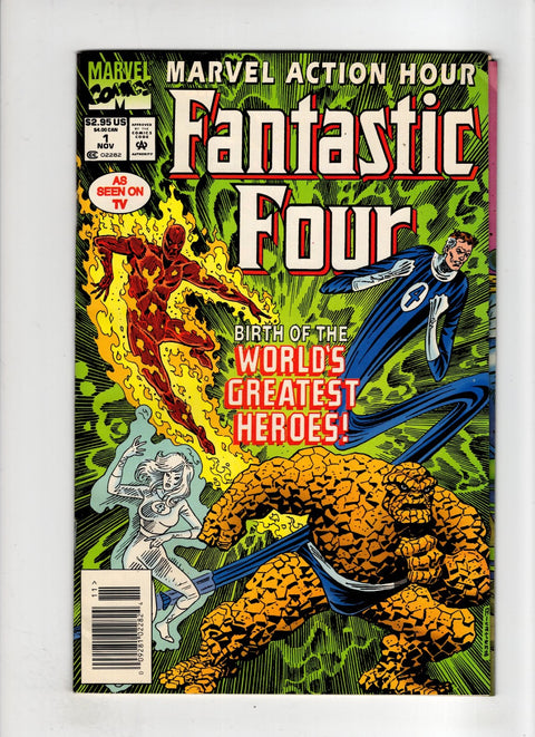 Marvel Action Hour featuring the Fantastic Four #1 (1994) Newsstand Edition  Newsstand Edition  Buy & Sell Comics Online Comic Shop Toronto Canada