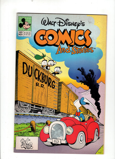 Walt Disney's Comics and Stories #553 (1990)      Buy & Sell Comics Online Comic Shop Toronto Canada