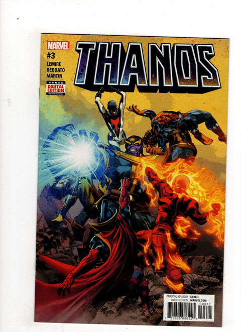 Thanos, Vol. 2 #3 (Cvr A) (2017) Mike Deodato Jr  A Mike Deodato Jr  Buy & Sell Comics Online Comic Shop Toronto Canada