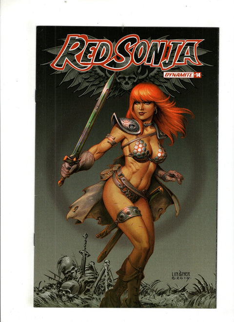 Red Sonja, Vol. 5 (Dynamite Entertainment) #14 (Cvr B) (2020) Joseph Michael Linsner  B Joseph Michael Linsner  Buy & Sell Comics Online Comic Shop Toronto Canada