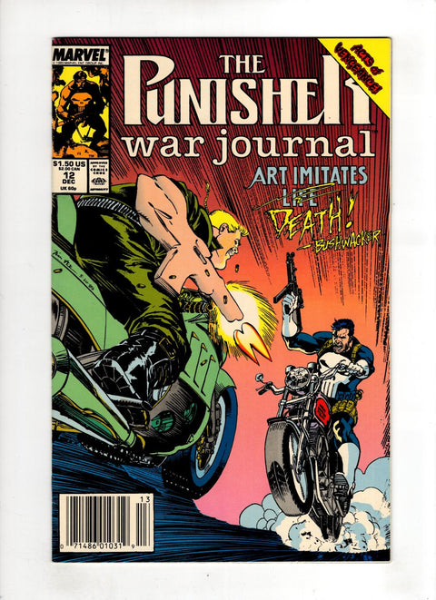 Punisher War Journal, Vol. 1 #12 (1989) Newsstand Edition  Newsstand Edition  Buy & Sell Comics Online Comic Shop Toronto Canada