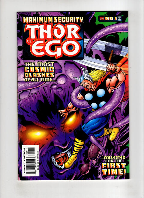 Maximum Security: Thor vs. Ego #1 (2000)     Buy & Sell Comics Online Comic Shop Toronto Canada