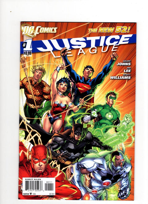 Justice League, Vol. 1 #1 (Cvr A) (2011) Jim Lee  A Jim Lee  Buy & Sell Comics Online Comic Shop Toronto Canada