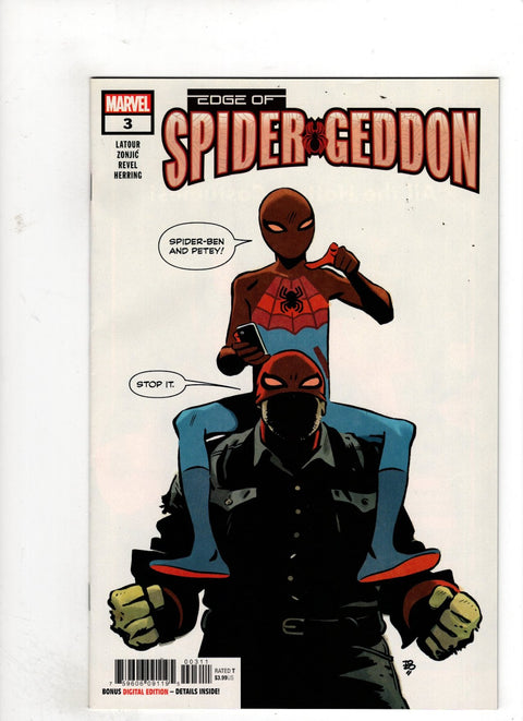 Edge of Spider-Geddon #3 (Cvr A) (2018) 1st app. of Spider Ben  A Tonci Zonjic  Buy & Sell Comics Online Comic Shop Toronto Canada