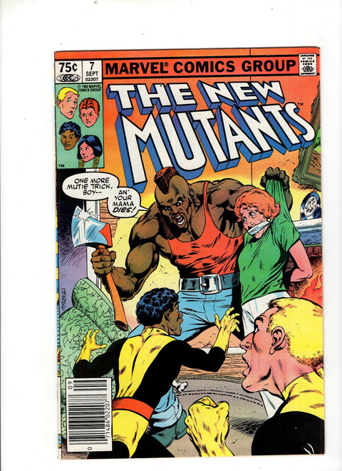 New Mutants, Vol. 1 #7 (1983) Newsstand Edition   Newsstand Edition  Buy & Sell Comics Online Comic Shop Toronto Canada