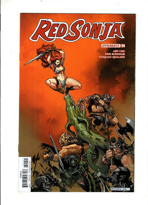 Red Sonja, Vol. 4 (Dynamite Entertainment) #24 (Cvr D) (2018) Reilly Brown  D Reilly Brown  Buy & Sell Comics Online Comic Shop Toronto Canada
